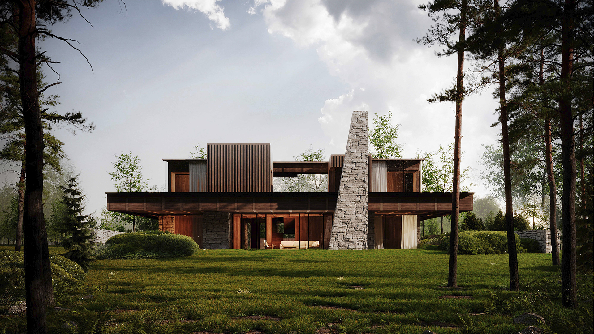 вилла в подмосковье